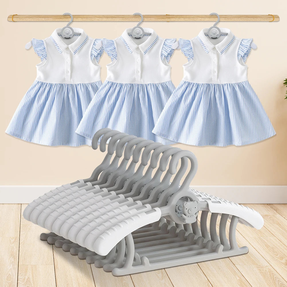 Non-slip Baby Clothes Hanger Adjustable Storage Hangers