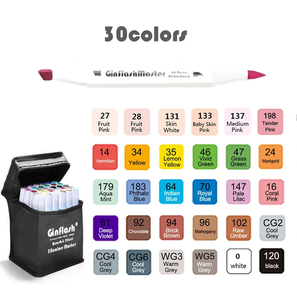 Art Markers Brush Pen