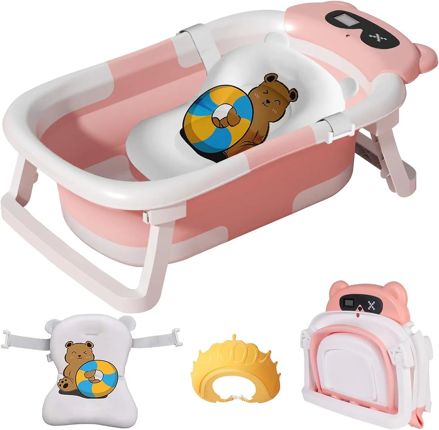 Baby Bathtub with Thermometer
