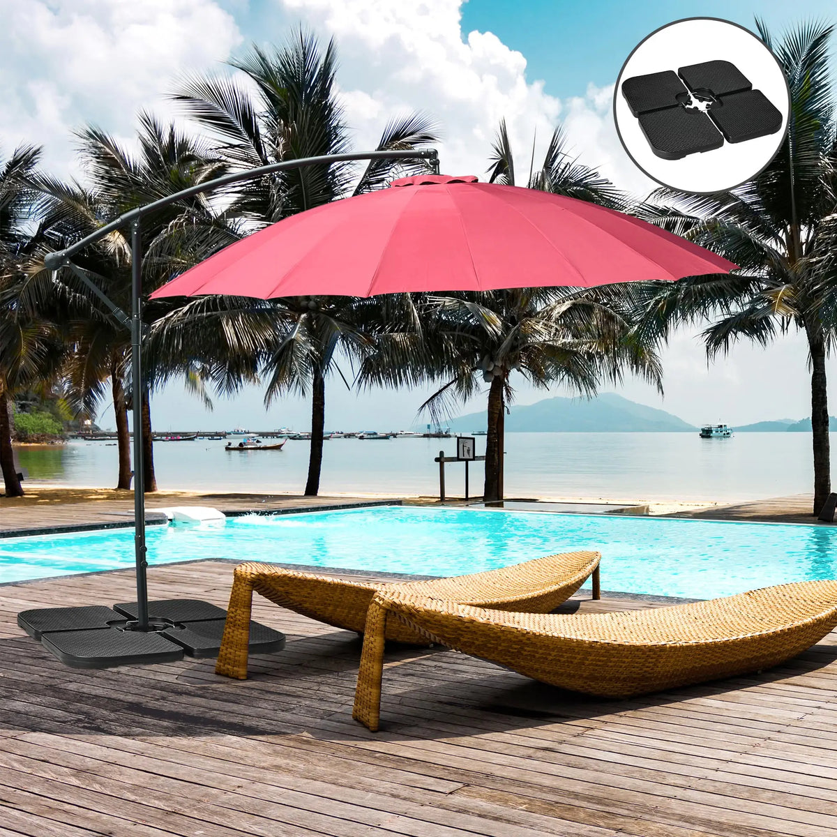 Patio Umbrella Base Weights