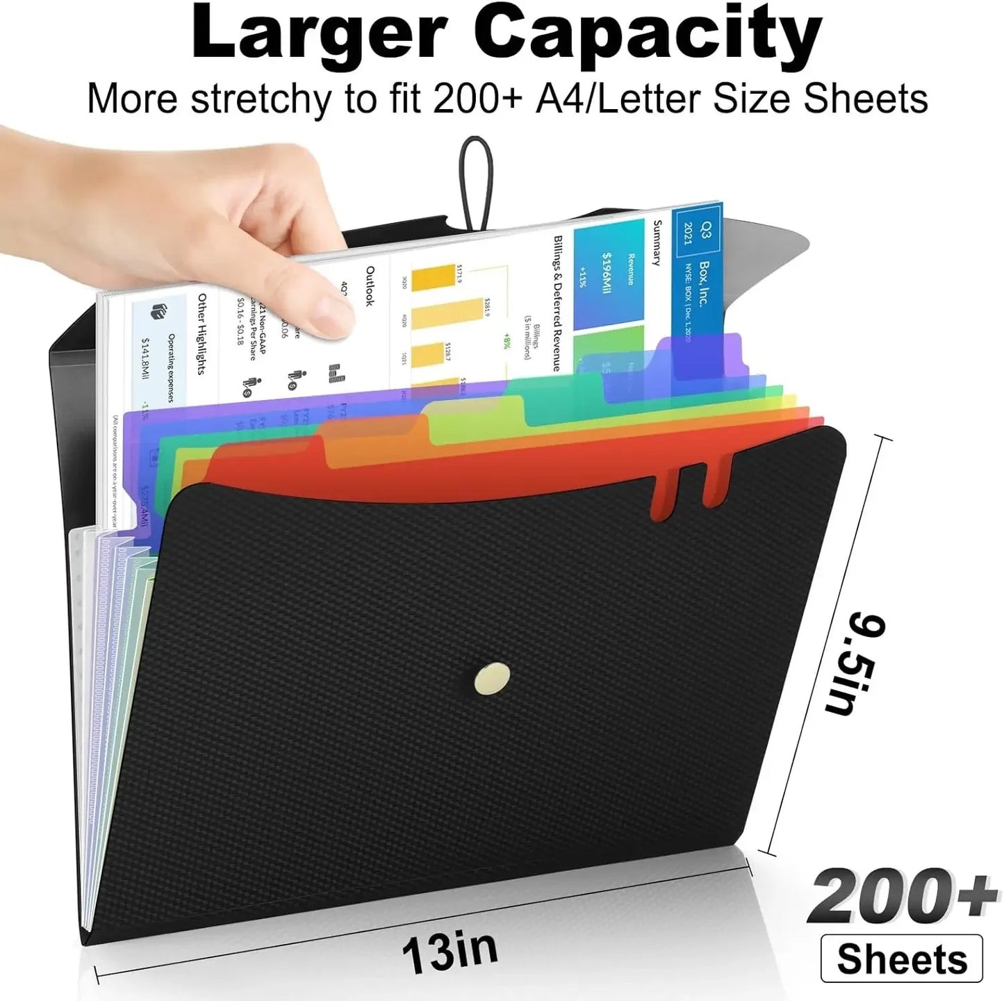 Letter Size Organ Organizer