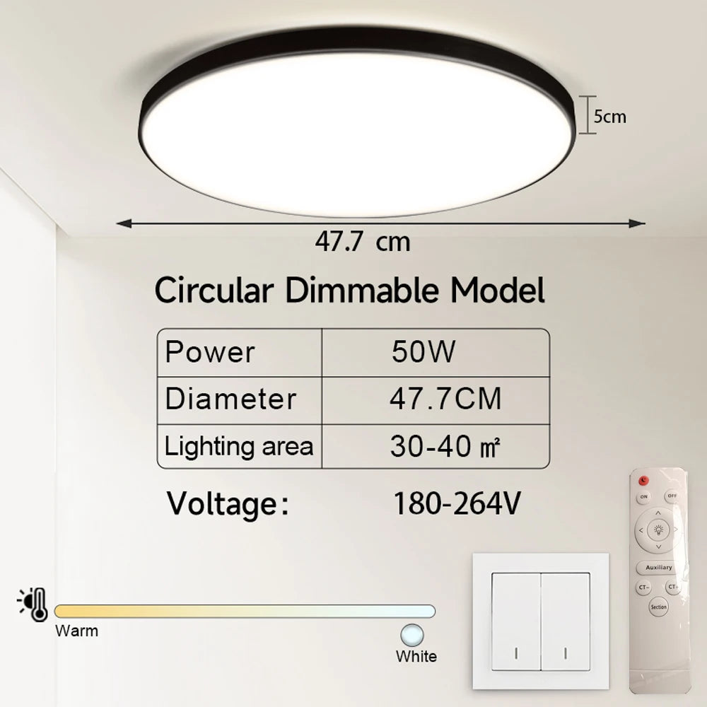 LED Ceiling Light Chandelier Panel Fixture