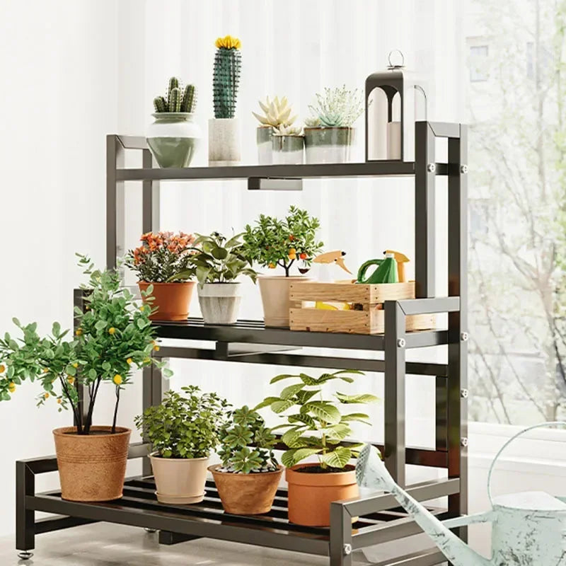 Universal Outdoor Metal Square Plant Rack