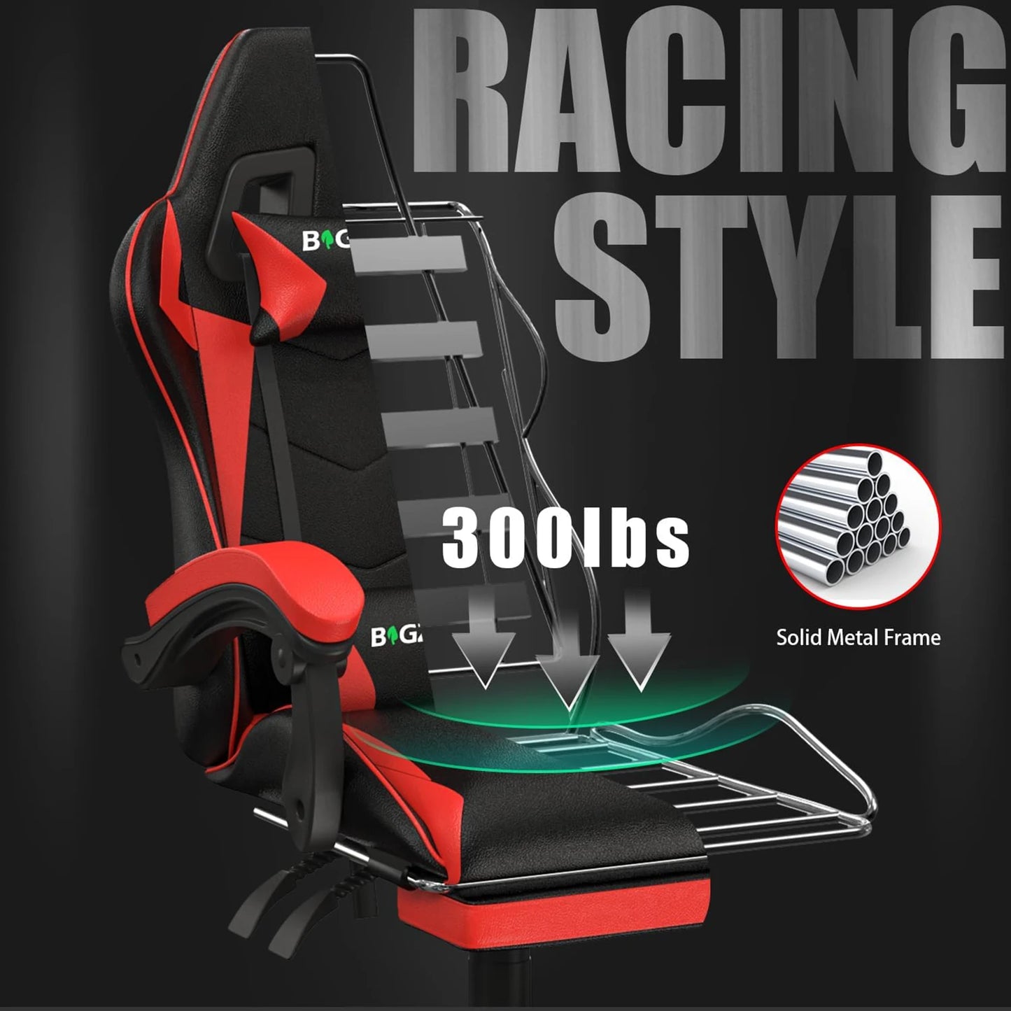 Footrest Gamer Chair