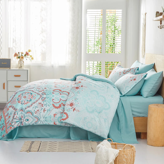 Bohemian Print Comforter Set For All-Seasons