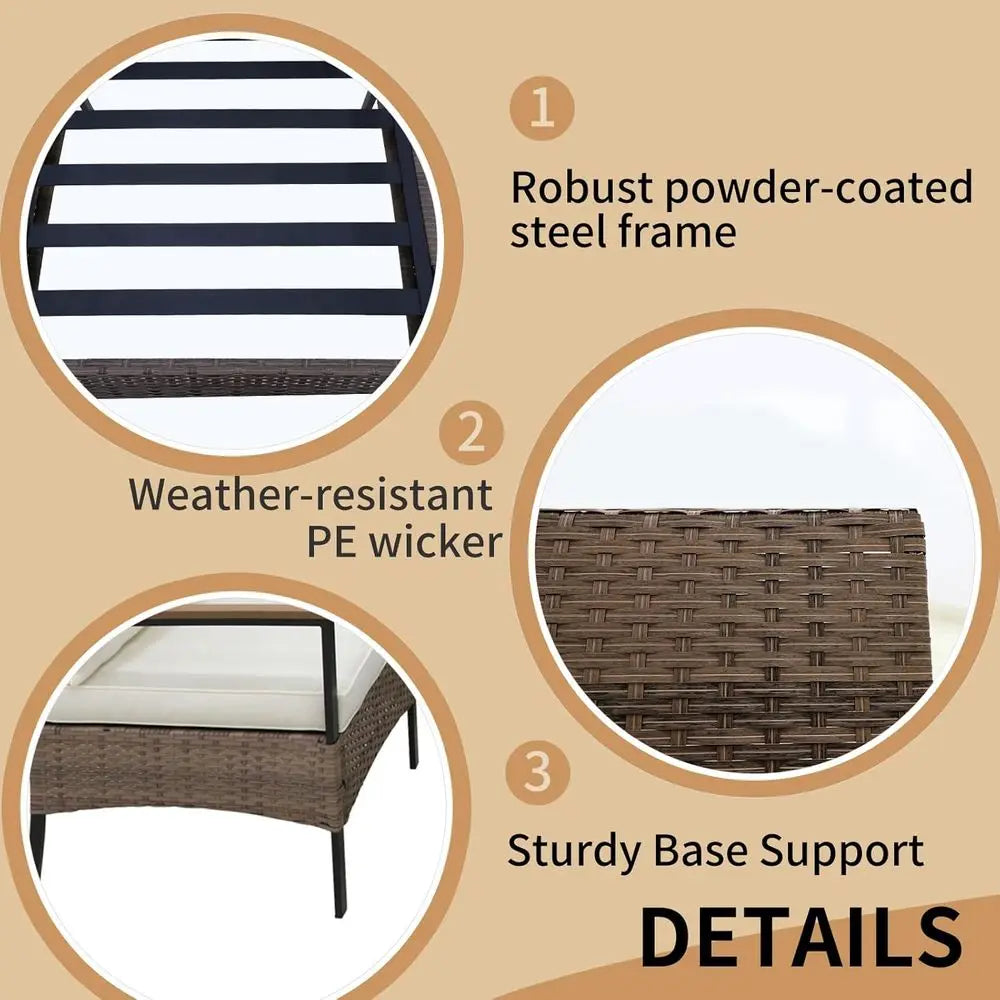 Rattan Patio Furniture Set