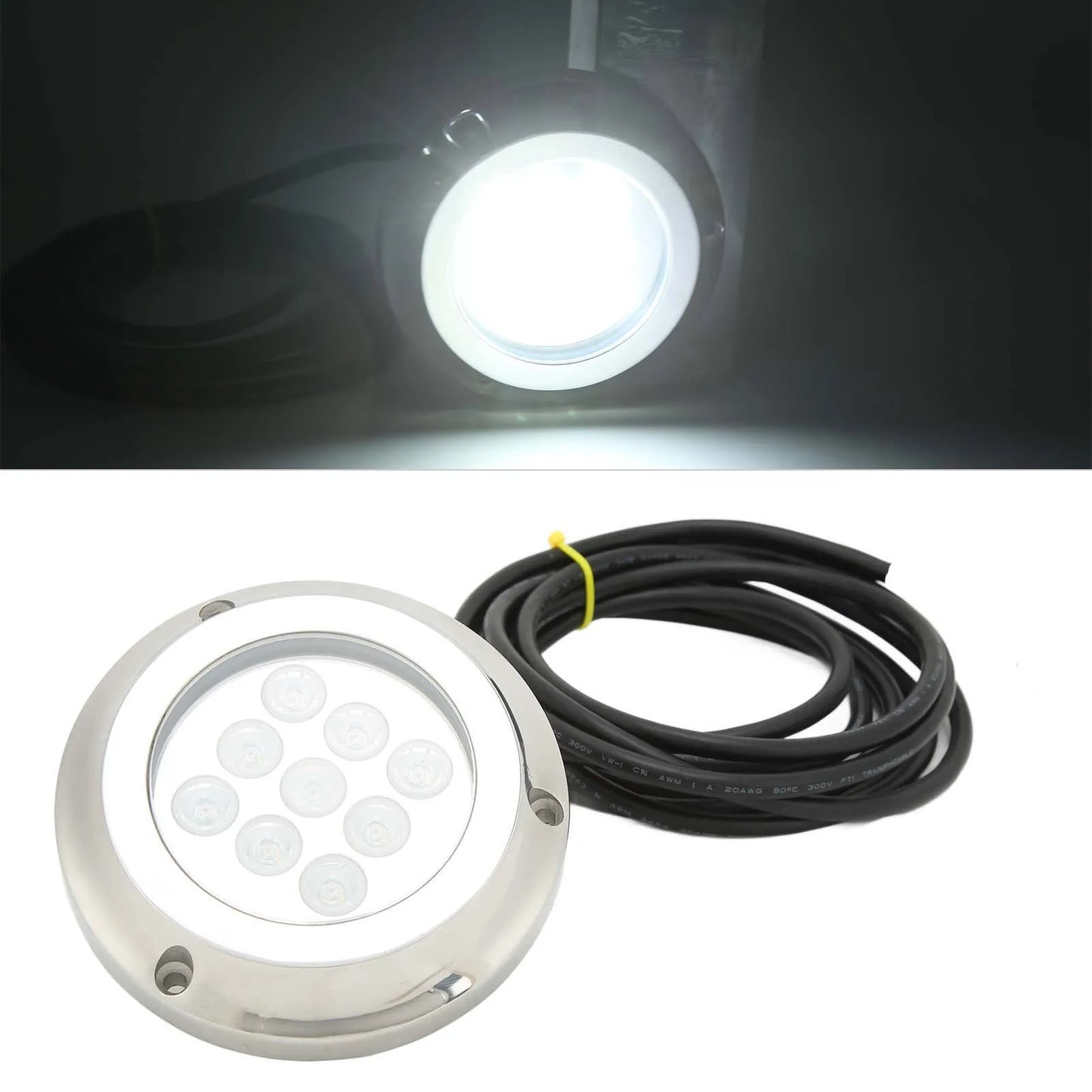 Waterproof Underwater Light Dome Swimming Pool Lamp