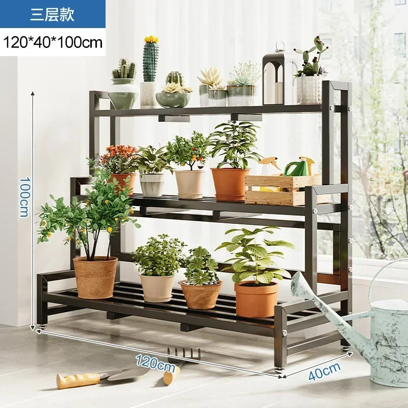 Universal Outdoor Metal Square Plant Rack