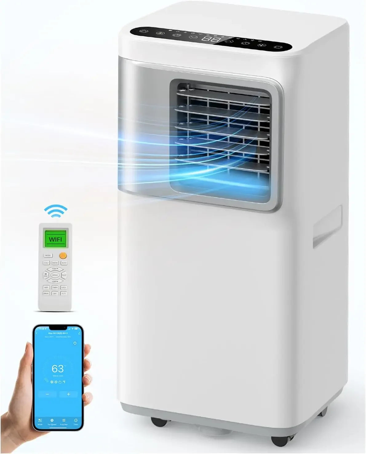 Portable-Air-Conditioner - 5 in 1 Wifi Smart Air Conditioner