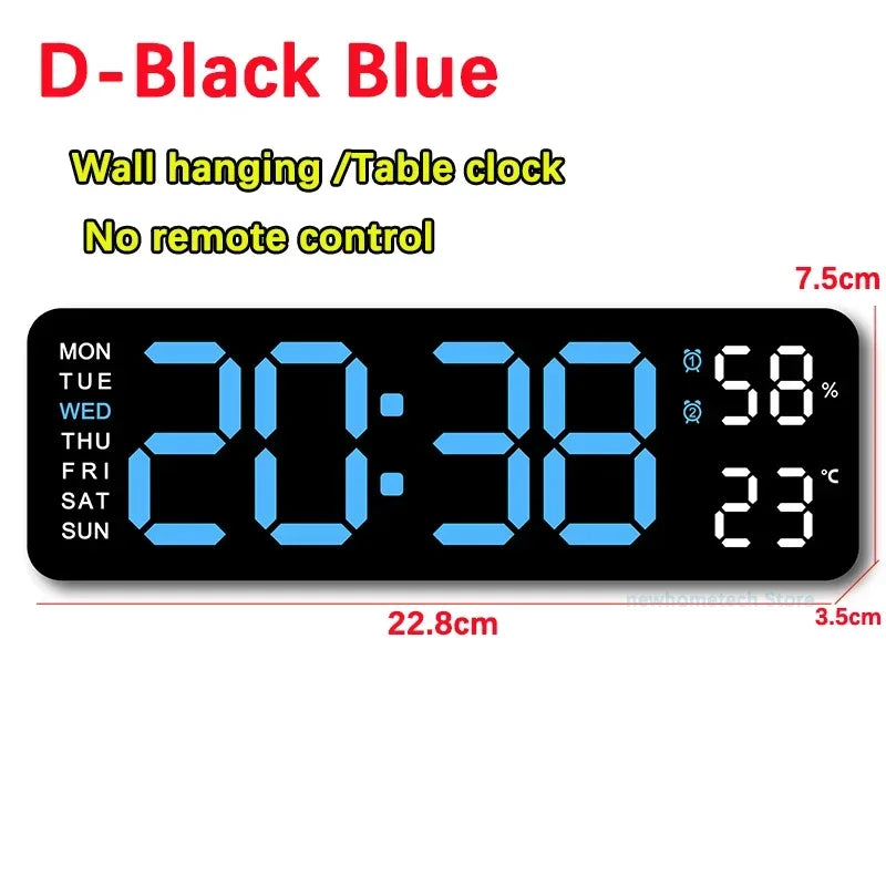 Decoration Remote Control Clock