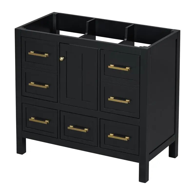 Freestanding Vanity Frame Storage Cabinet