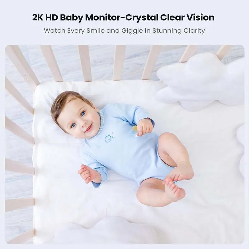 Baby Monitor with 2K Camera and Audio
