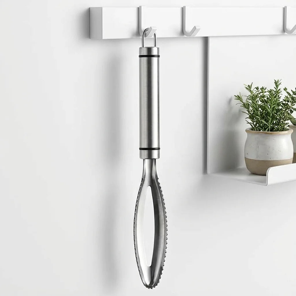 Pointed Fish Scaler, Removes Scales Quickly & Easily