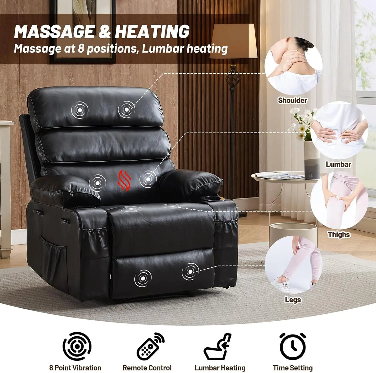 Luxury High End Relaxing Recliner Chair