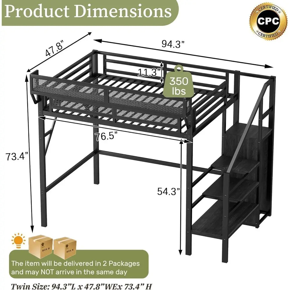 Modern Metal Bed