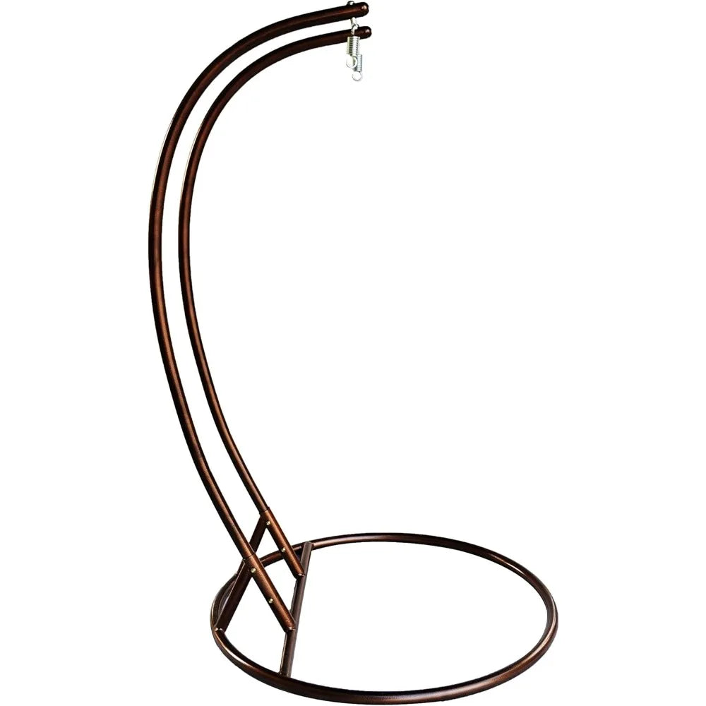 Luxury 2 Person Outdoor Patio Hanging Wicker Swing Chair