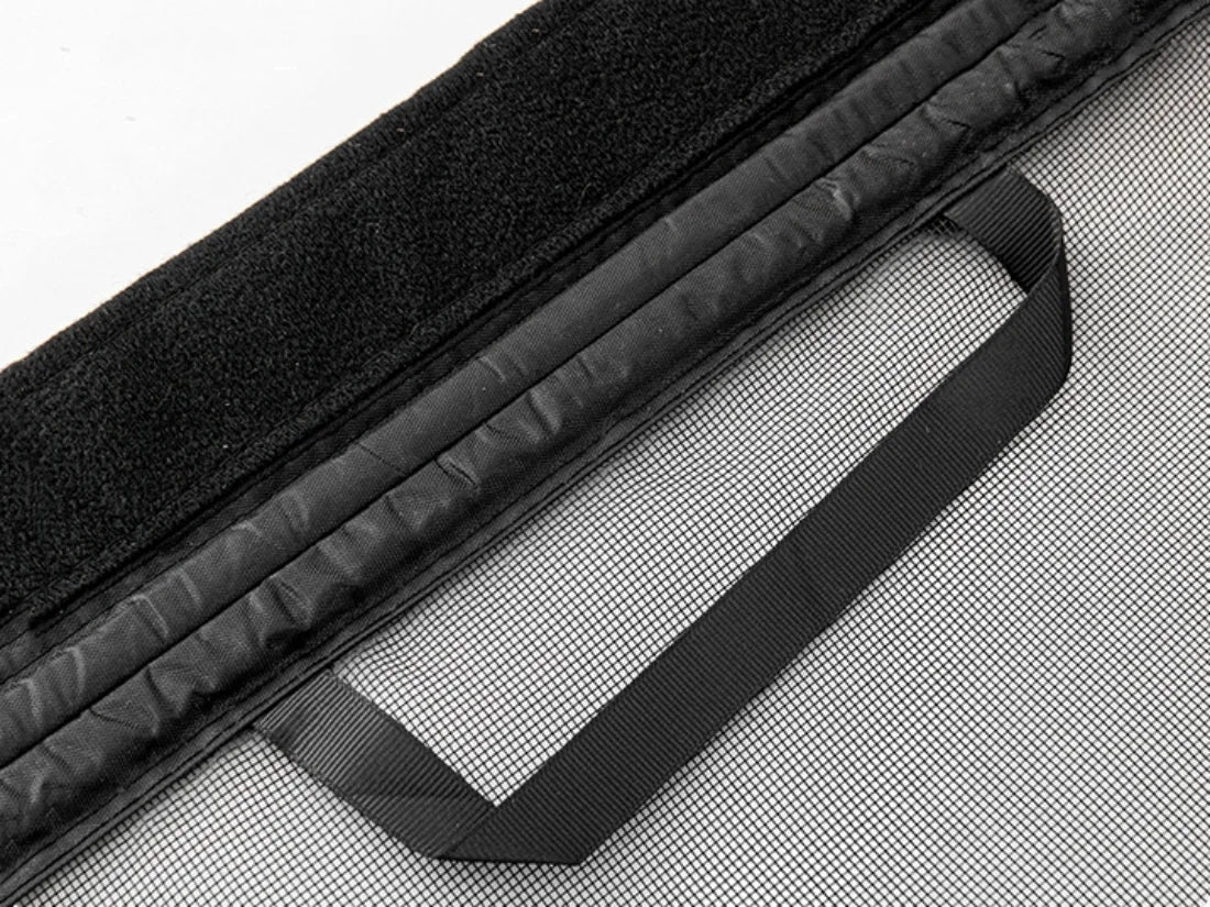 Black Magnetic Door Screen Fiberglass Mesh