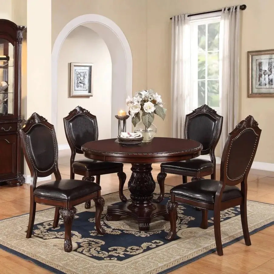 Classic Dining Table & Side Chairs