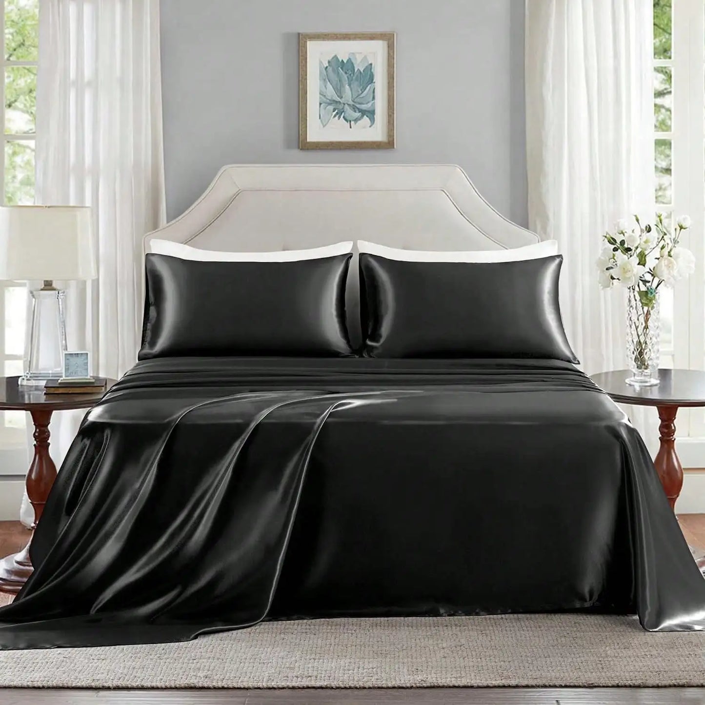 Satin Sheet - Silky & Luxury Bed Set