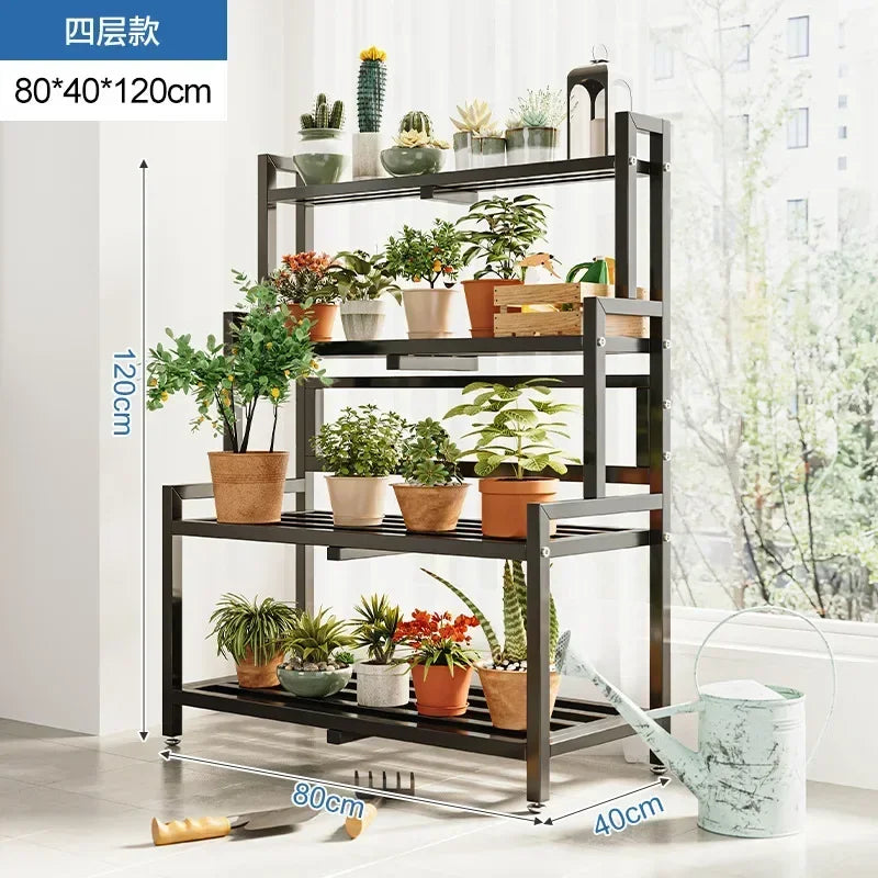 Universal Outdoor Metal Square Plant Rack