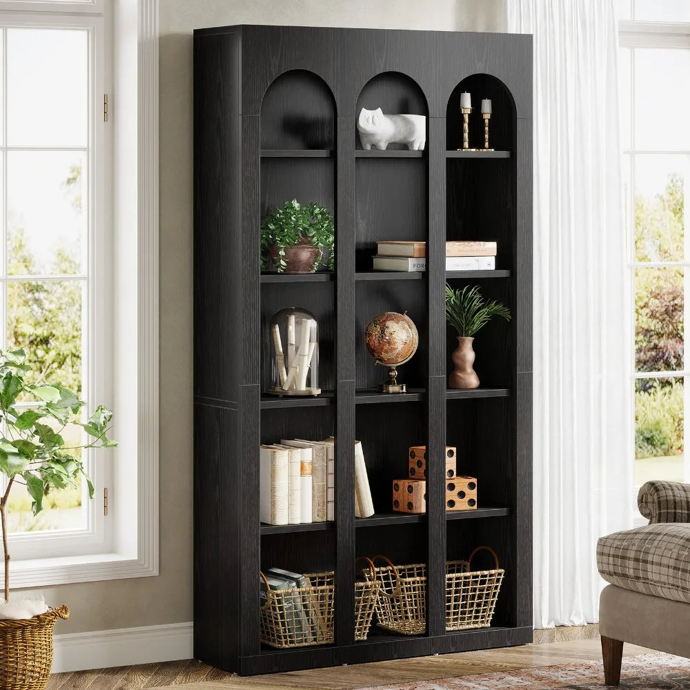 Bookshelf Rustic Wood Bookcase
