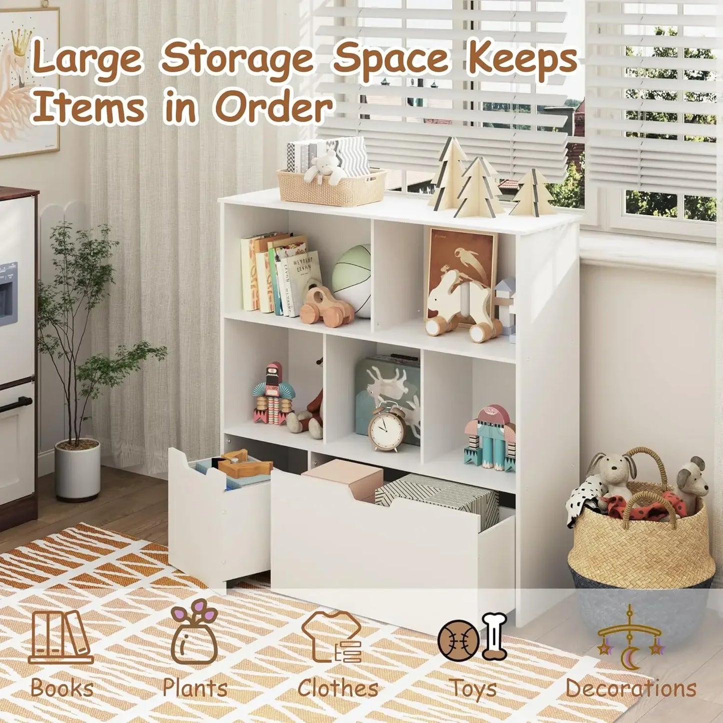 Storage Organizer for Nursery