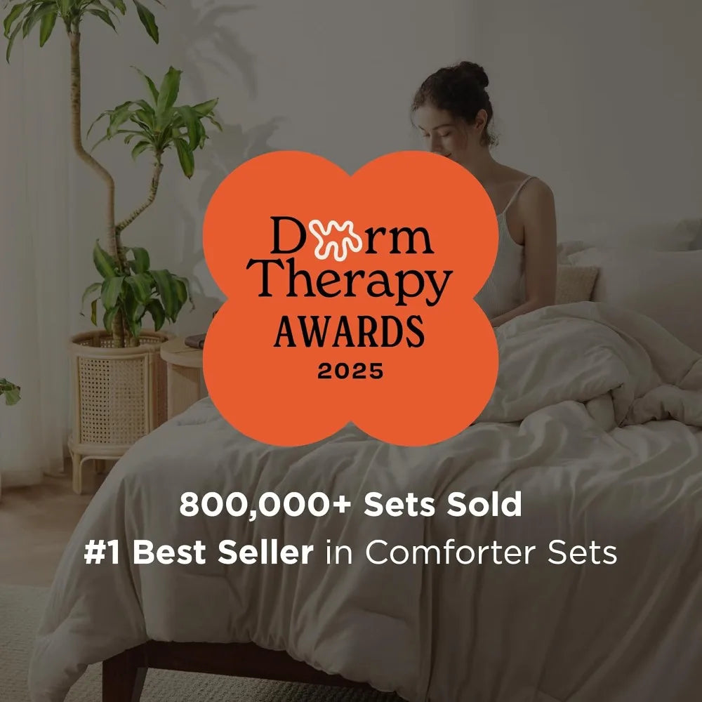 Bedsure Comforter Set - All-Season Soft Bedding