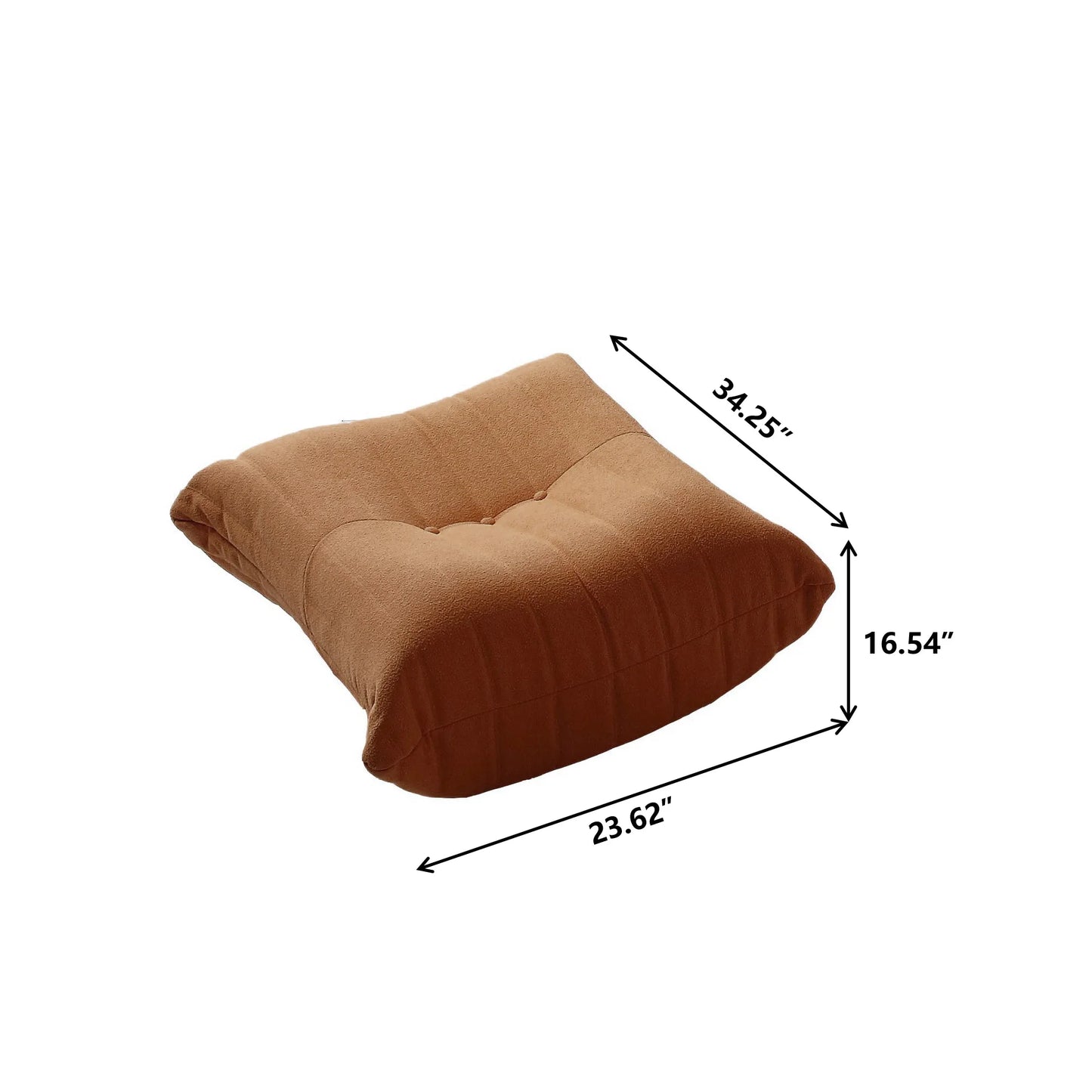 Teddy Fabric Bean Bag Comfy Lazy Floor Sofa