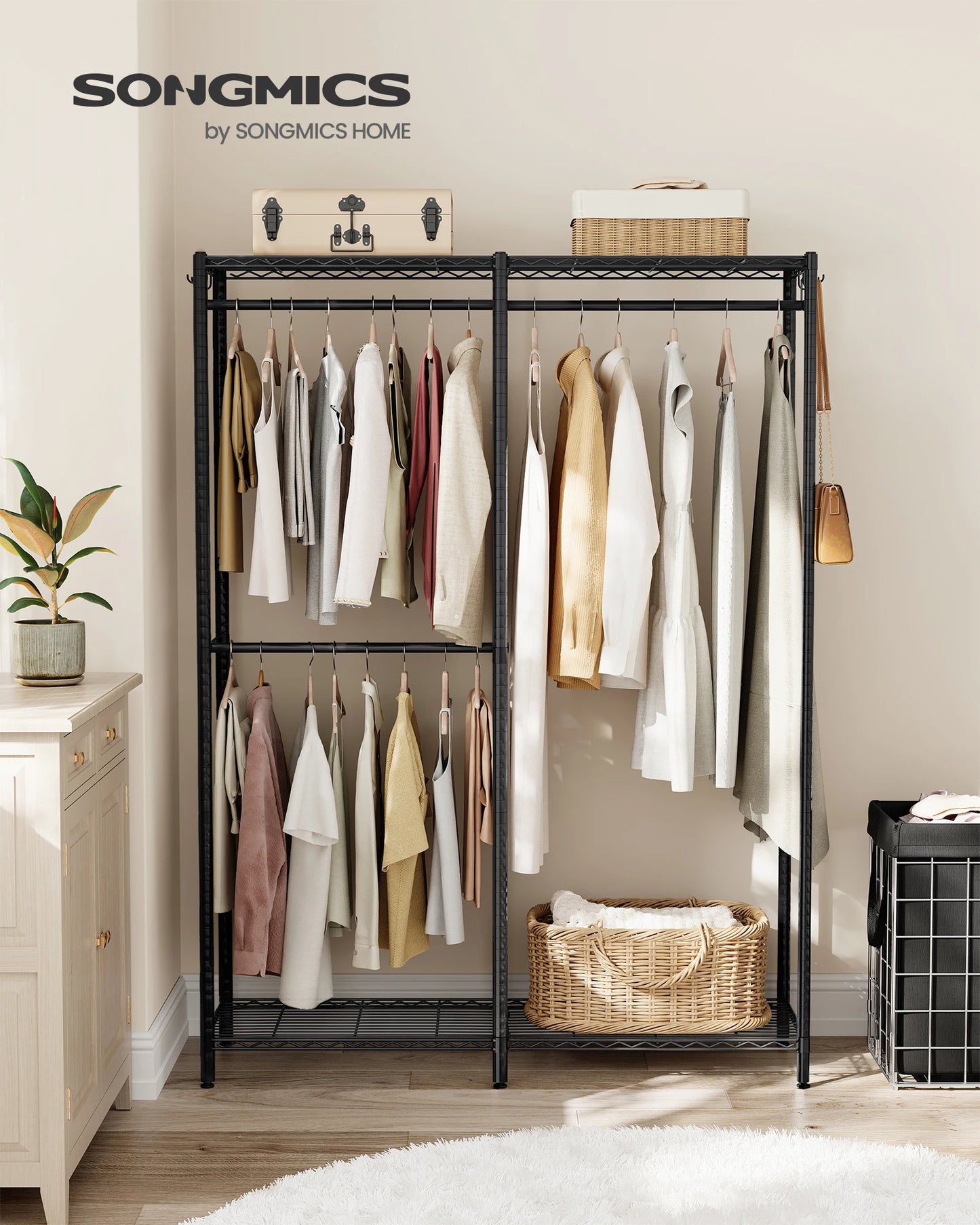 Freestanding Wardrobe Closet