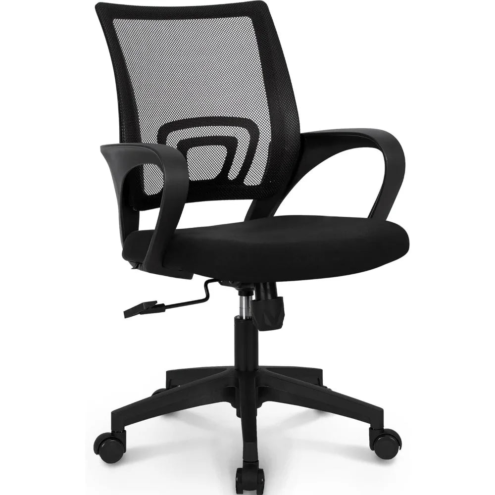 Mesh Gaming Office Chair Mid Back Lumbar Support