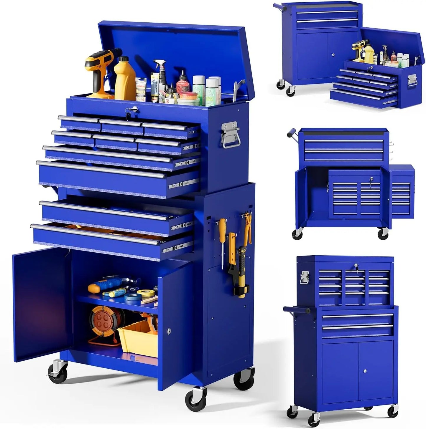 Rolling Tool Chest with Wheels