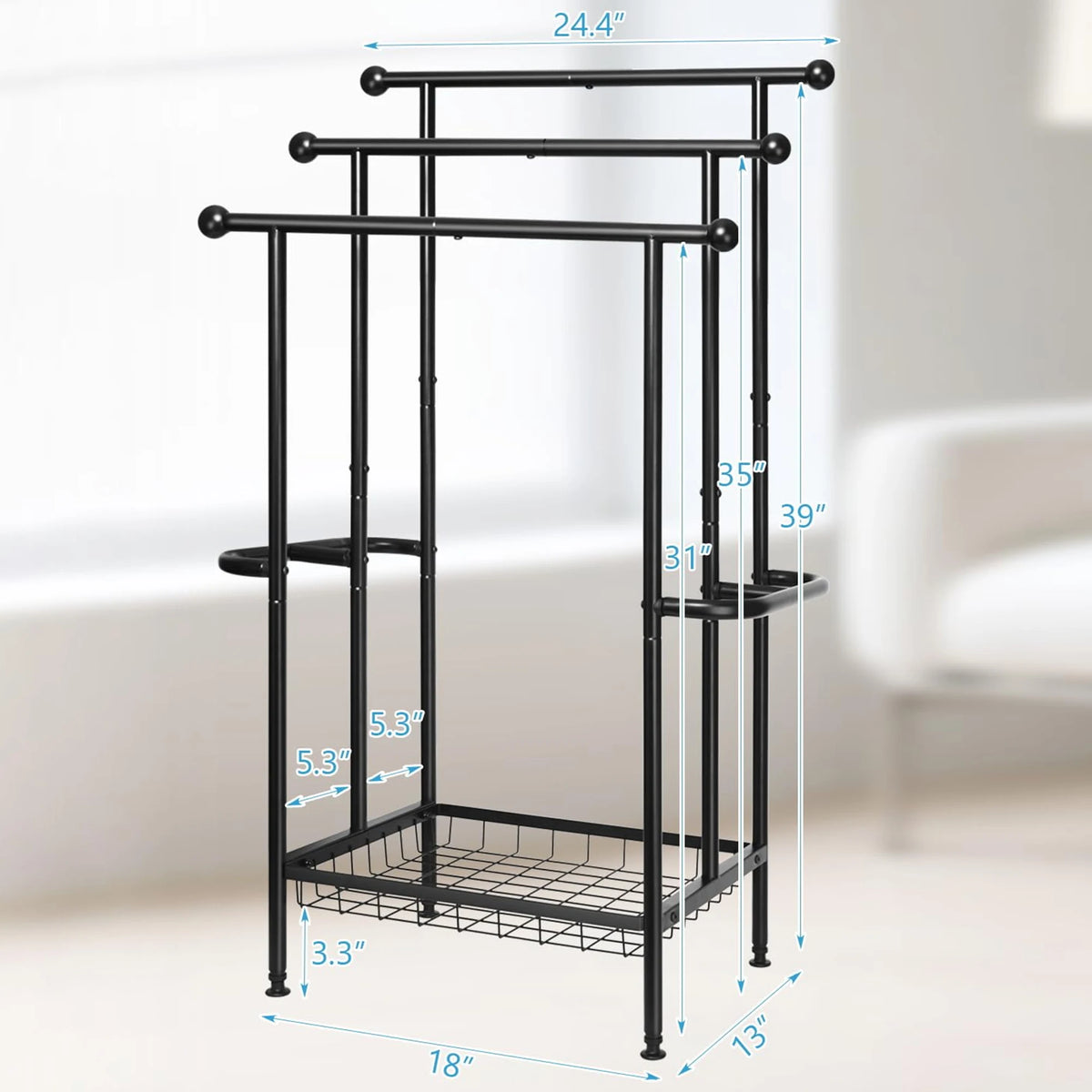 Metal Towel Rack