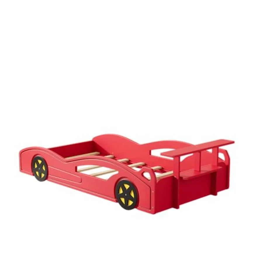 Car-Shaped Platform Twin Bed Frame