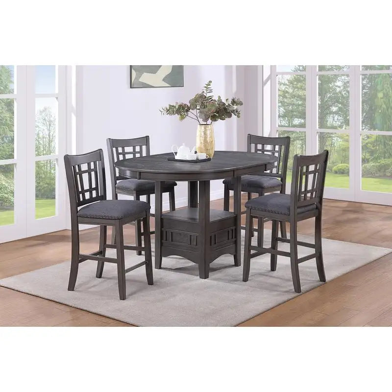 Contemporary Counter Height Dining Set