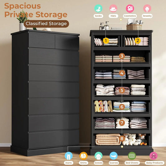 Tall Dressers & Chests of Drawers,
