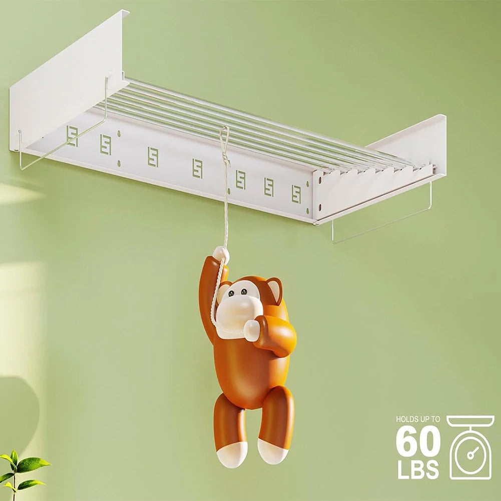 Retractable Collapsible Towel Drying Rack