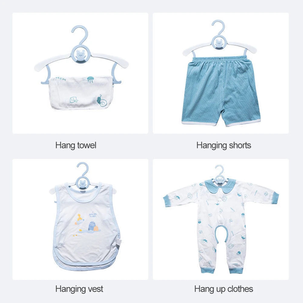 Non-slip Baby Clothes Hanger Adjustable Storage Hangers
