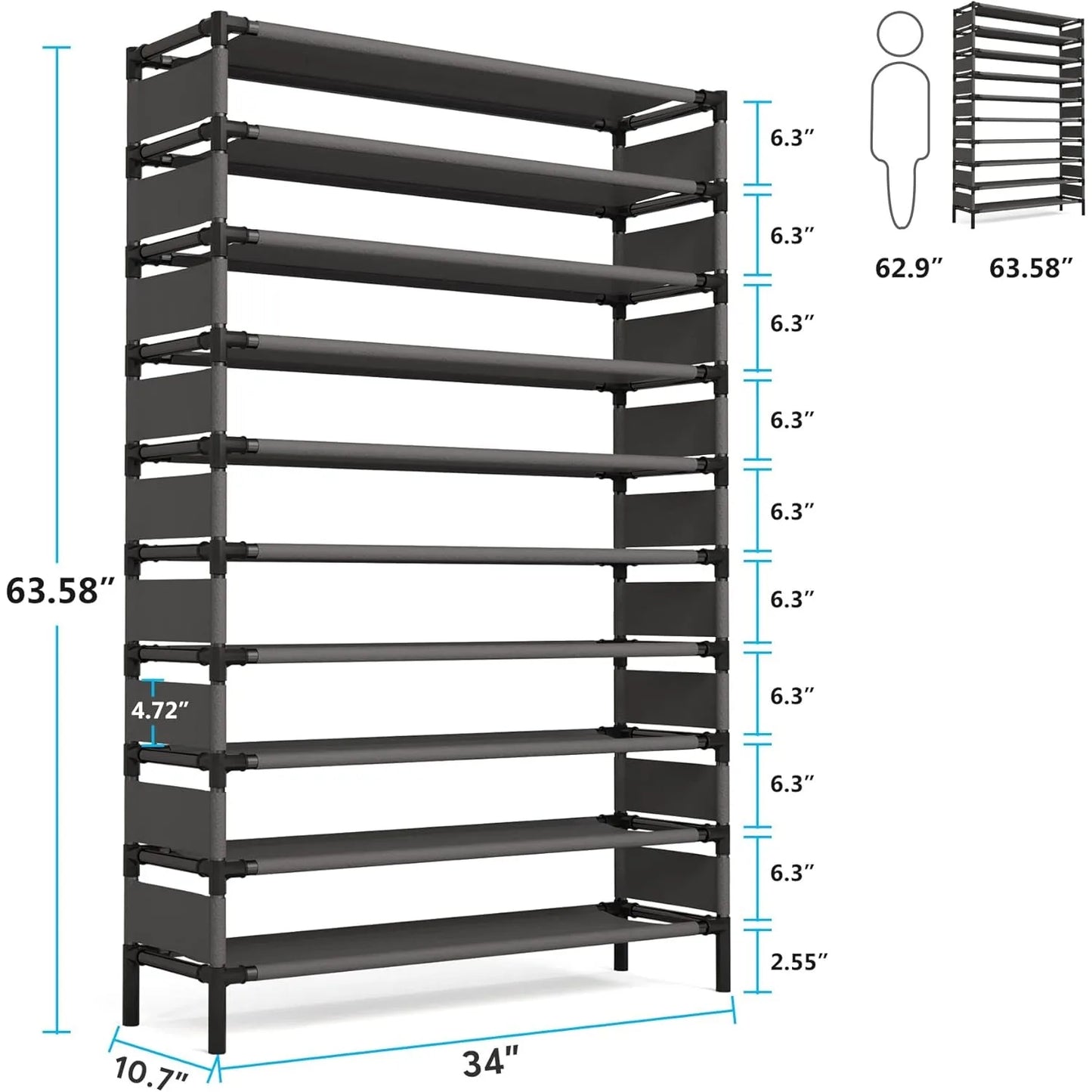 Bedroom Multi-layer Shoe Rack