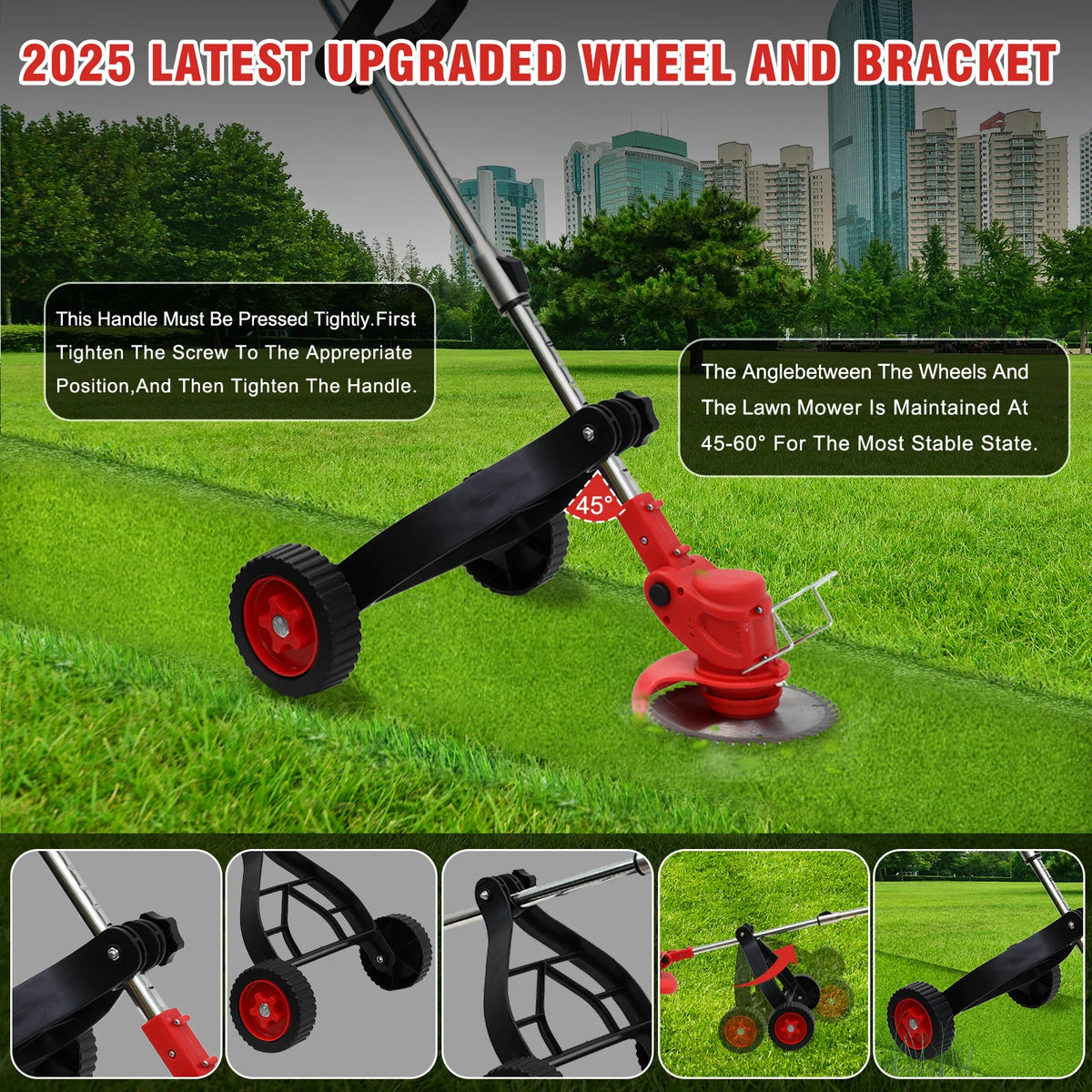 3-in-1 Cordless Grass Trimmer