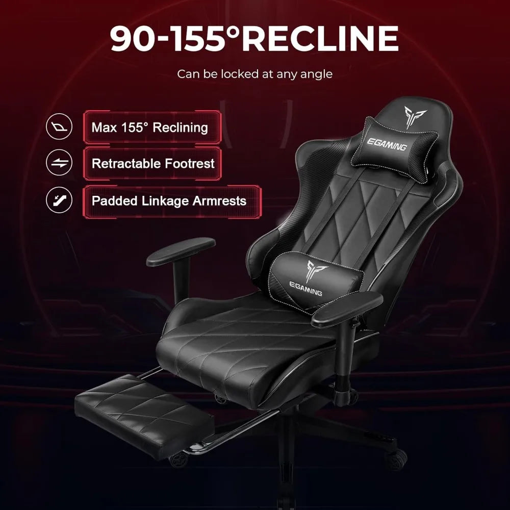 Home Office Ergonomic Computer Chair with Footrest