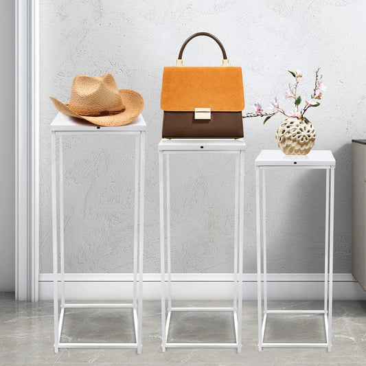 Tall Metal Pedestal Plant/Flower Stand