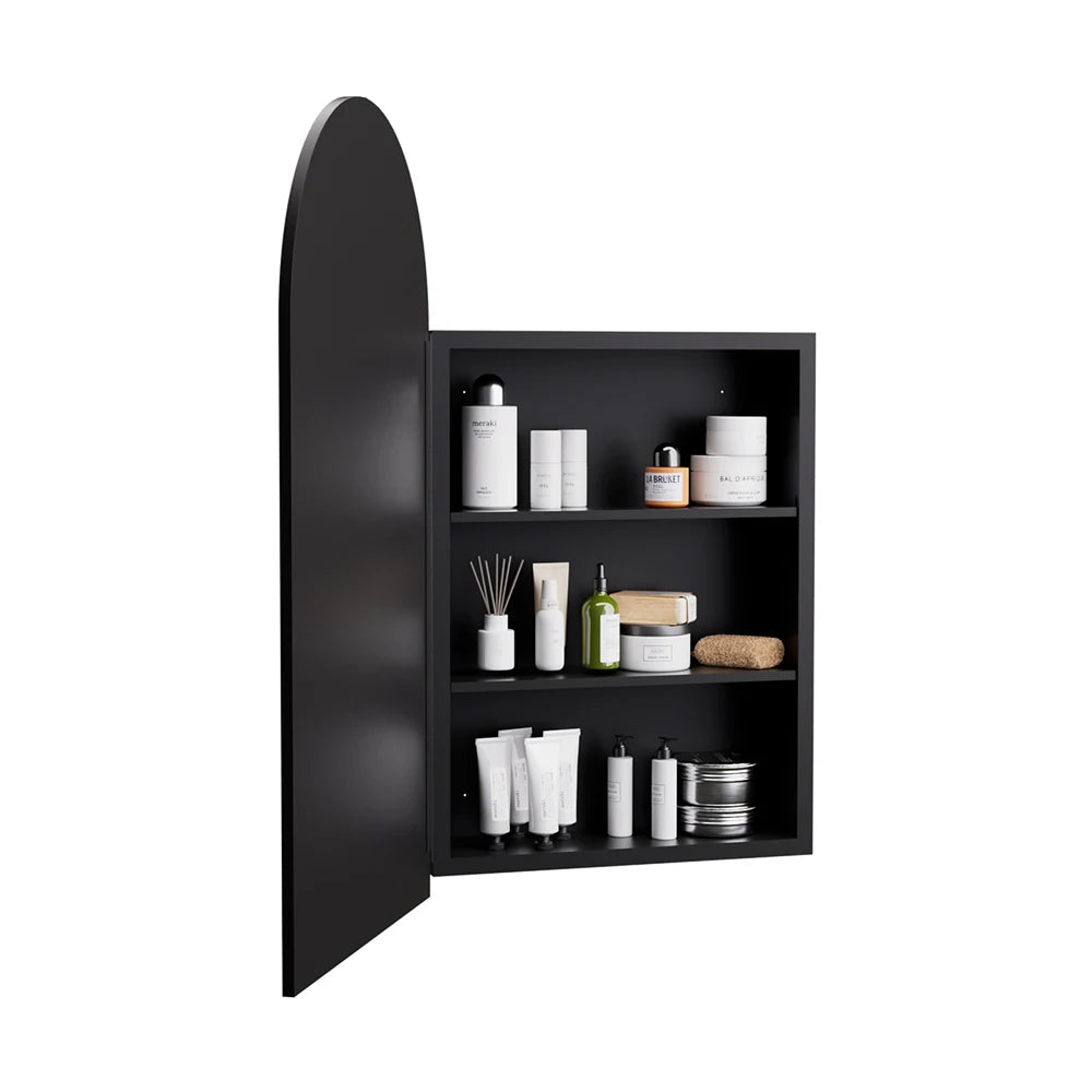 Arched Bathroom Mirror Cabinet