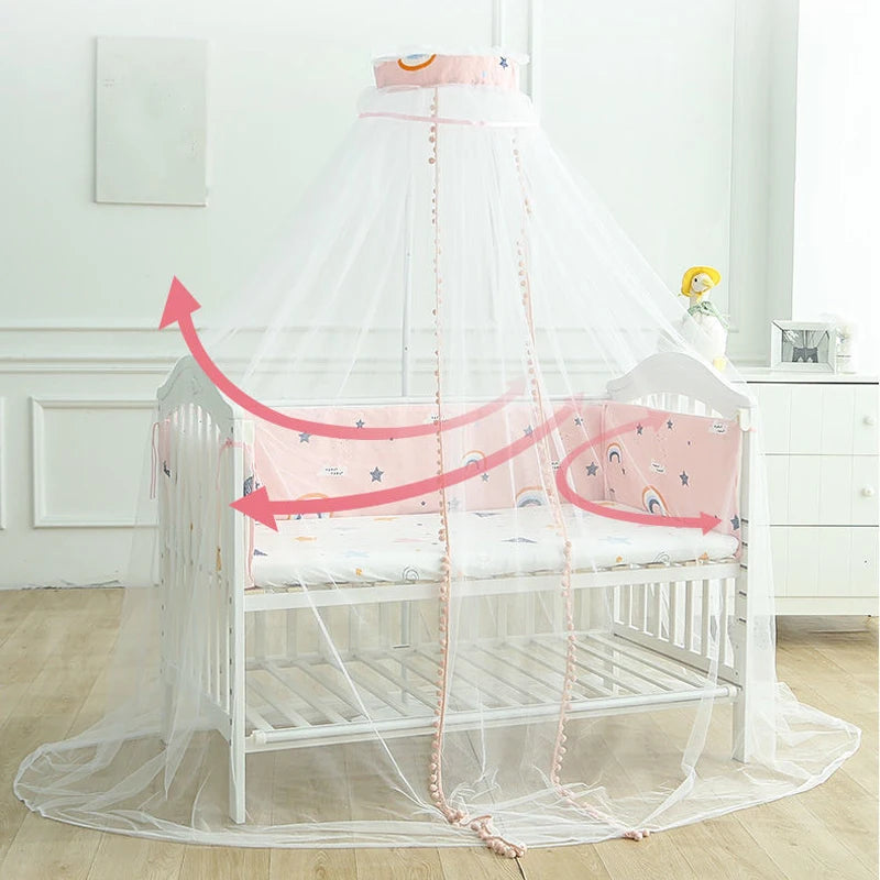 Universal Floor-standing Children's Crib Mosquito Net Full Cover