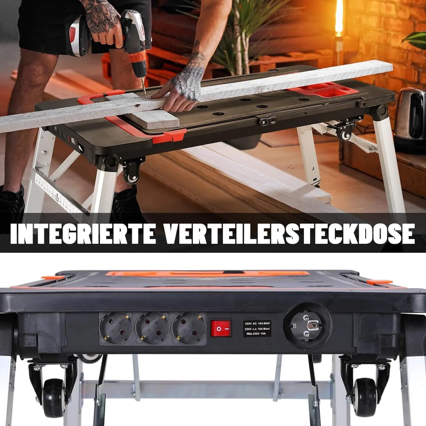 Multifunctional Folding Work Table
