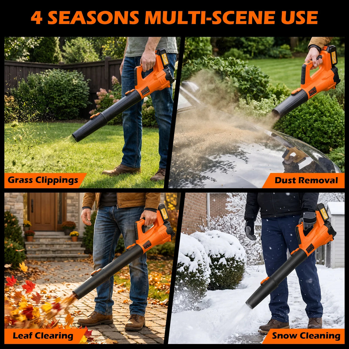Cordless Electric Leaf Blower