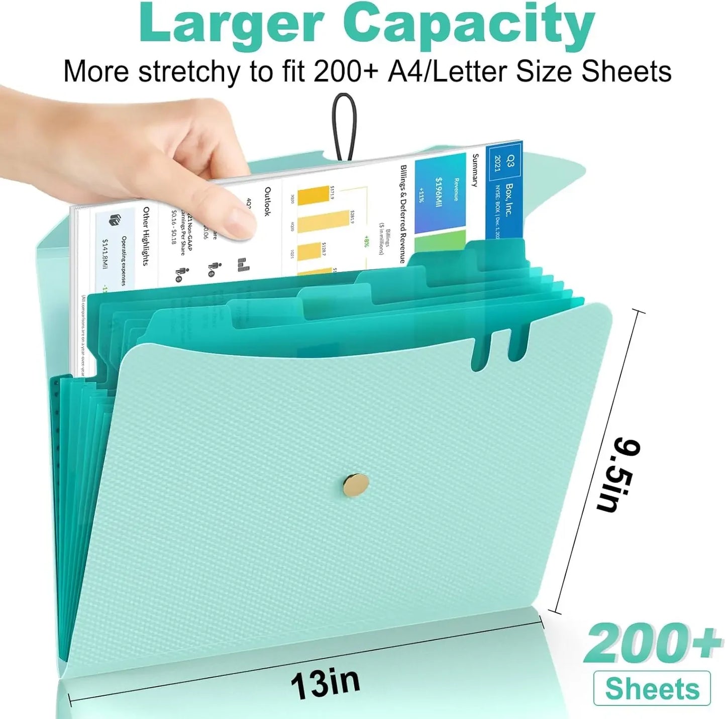Letter Size Organ Organizer