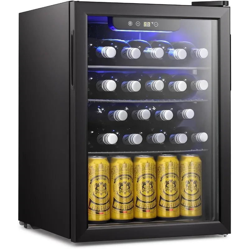 24 Bottle Wine Cooler/Cabinet Beverage Refrigerator
