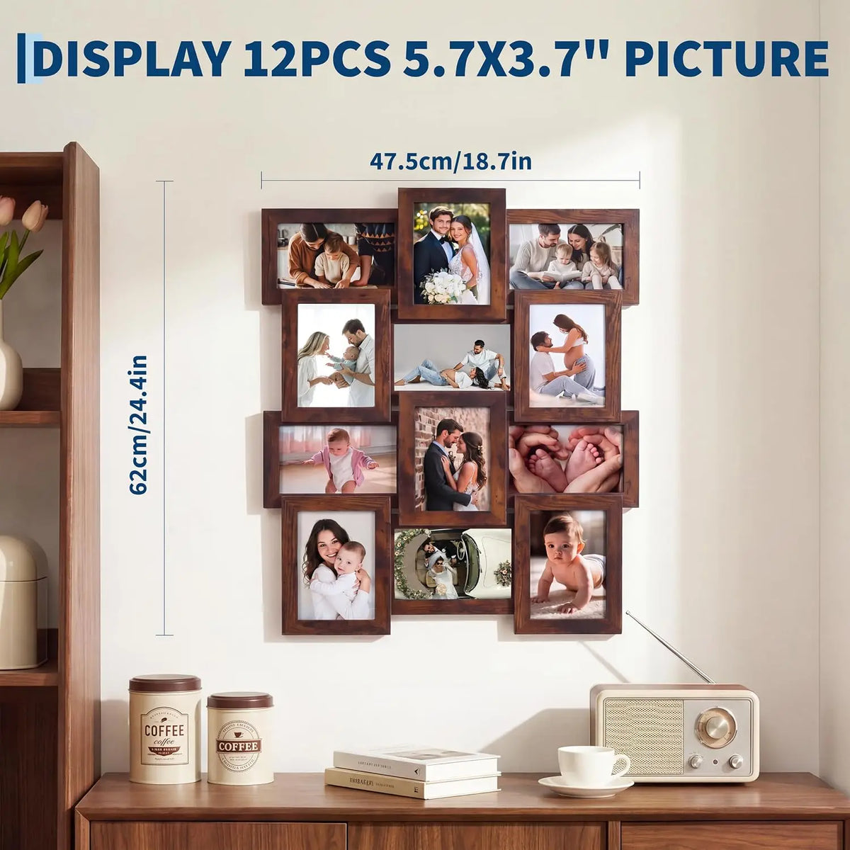 Collage Picture Frame Wall Decor Set