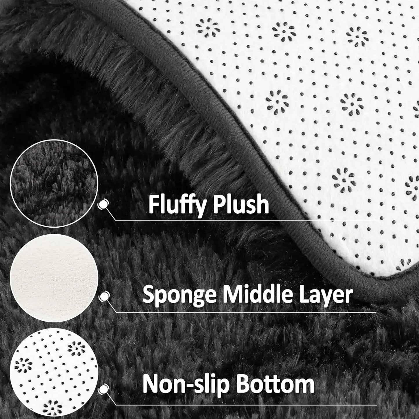 Soft Plush Fluffy Carpets/Rugs