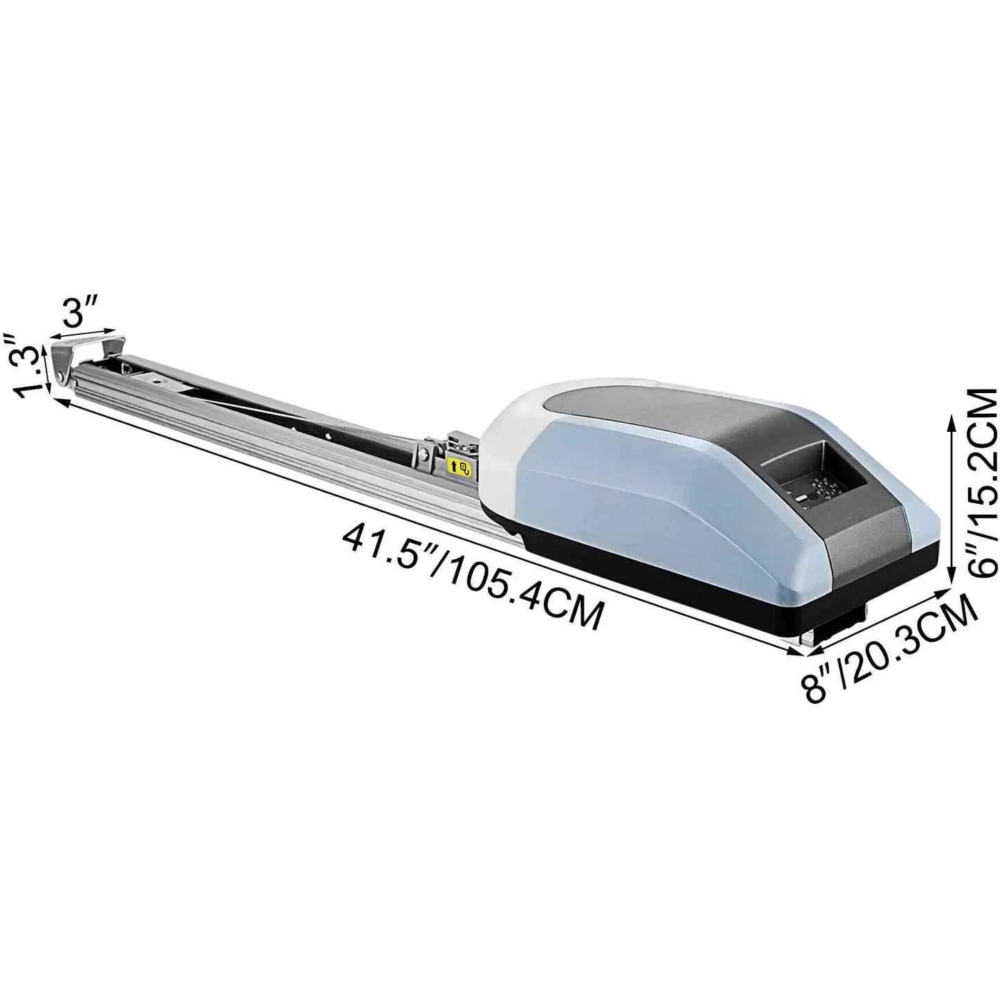 Quiet Lift Chain Drive Garage Door Opener with Extremely Quiet AC Motor and Remote Control